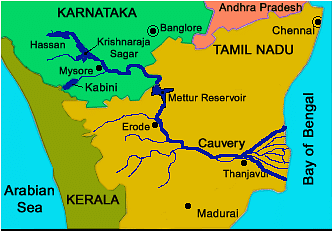 Kaveri River - Geography Notes