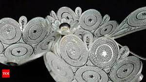 Odisha's Century-Old Jewellery Art 'Silver Filigree' Gets GI Tag | - Times  of India