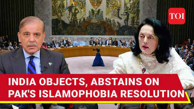 Others also affected by religiophobia': India abstains on vote in UNGA on  Islamophobia | India News - Times of India