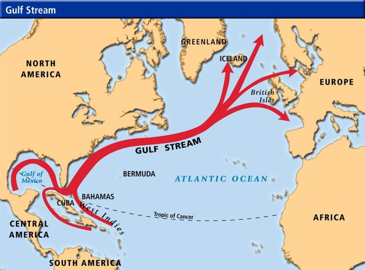 The Gulf Stream and Iceland's climate | Icelandic Mountain Guides